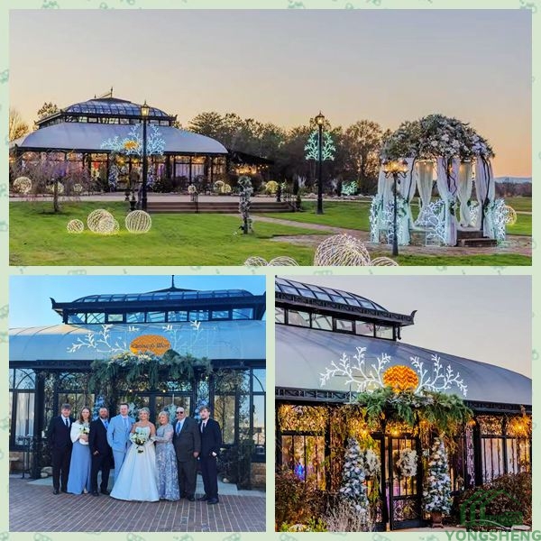 Étude de Cas : Un Mariage de Rêve dans une Serre Victoria